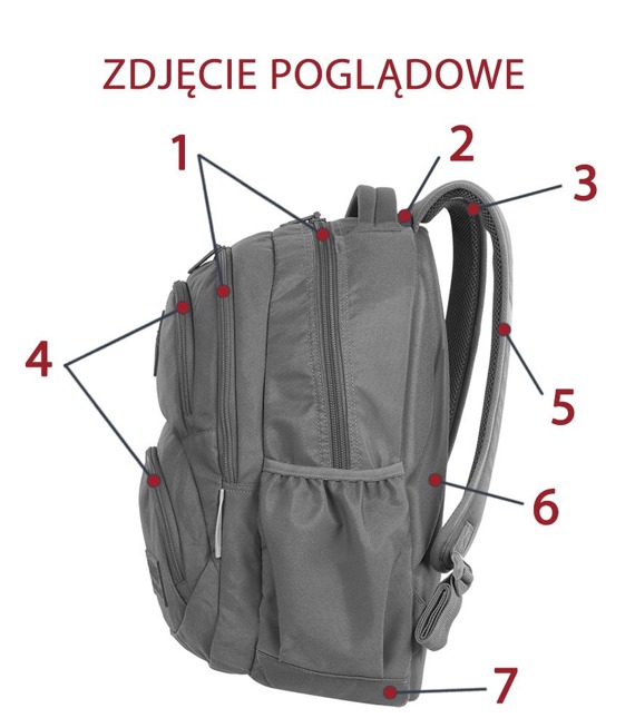 Plecak młodzieżowy Coolpack Dart Lemon/Violet 89456CP nr A399