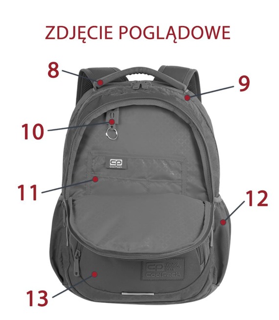 Plecak młodzieżowy Coolpack Dart Lemon/Violet 89456CP nr A399