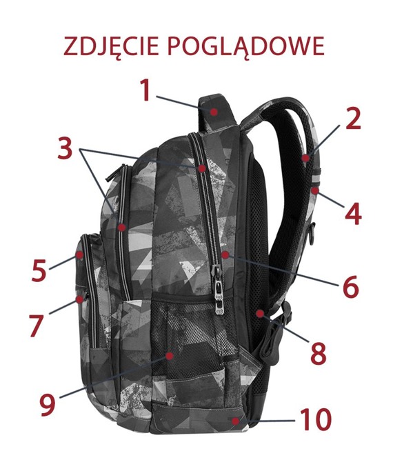 Plecak szkolny Coolpack Basic Plus Summer Meadow 84611CP nr A146