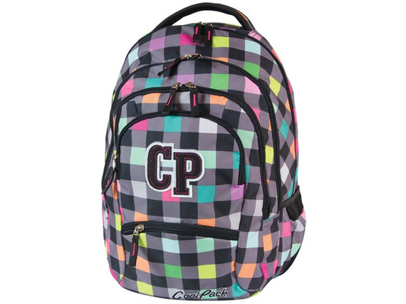 Plecak szkolny Coolpack College Pastel check 47135CP nr 121