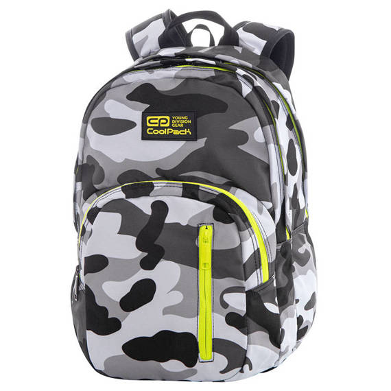 Plecak szkolny Coolpack Discovery Camo Yellow Neon 77639CP
