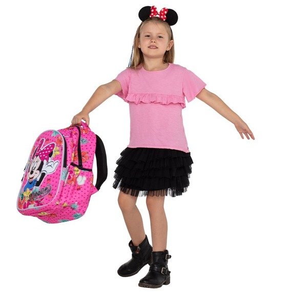 Plecak szkolny Coolpack Joy S LED Minnie Mouse Pink 44648CP B47302