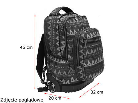 Plecak szkolny na kółkach Coolpack Swift Confetti 69151CP nr 898