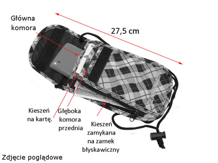 Portfel na szyję Coolpack Tourist Vibrant lemon 48903CP nr 226