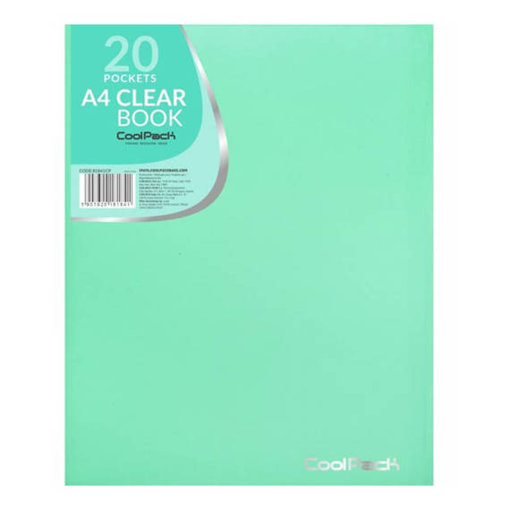 Teczka Clear Book Coolpack Pastel Miętowa 81841CP