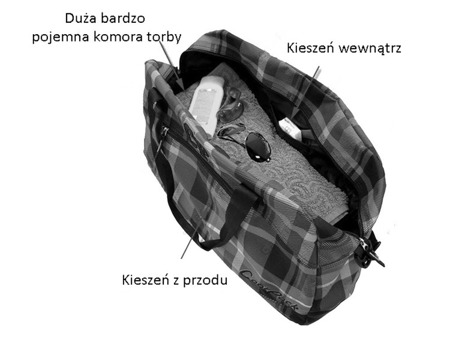 Torba plażowa Coolpack Sunburst Dots 45353CP nr 33