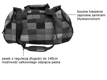 Torba sportowa Coolpack Runner Turquise 45162CP nr 22