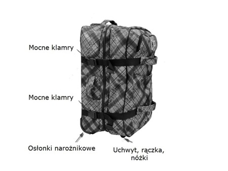 Walizka duża Coolpack Vagabond Electra 47678CP nr 164