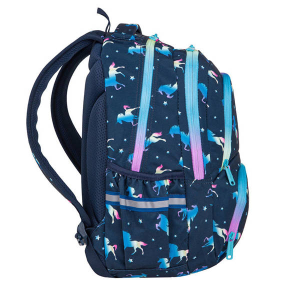 Zestaw CoolPack Blue Unicorn - plecak Spiner Termic i worek Vert