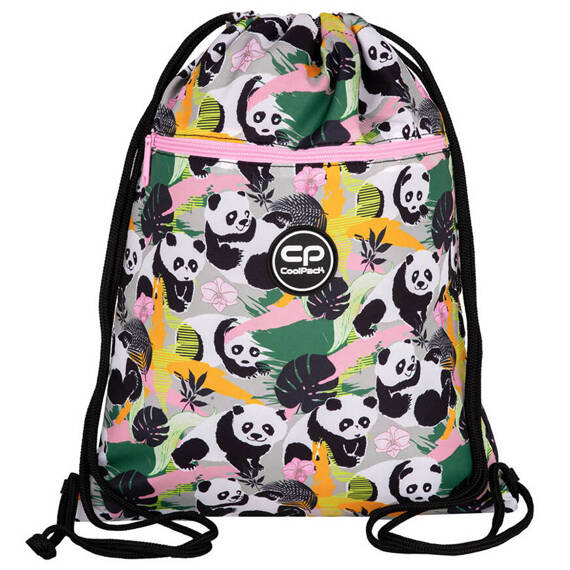 Zestaw CoolPack Panda Gang - plecak Turtle, piórnik Campus i worek Vert 