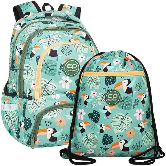 Zestaw CoolPack Toucans- plecak Spiner Termic i worek Vert