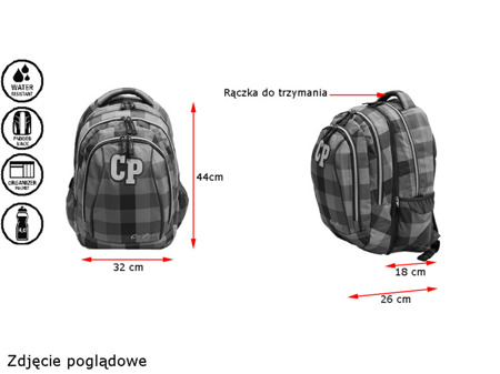 Zestaw szkolny Coolpack Verdure - plecak Combo i piórnik Clever