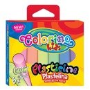 Plastelina 6 kolorów Glow świecąca w ciemności Colorino Kids 42680PTR