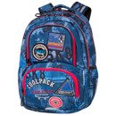 Plecak szkolny CoolPack Spiner Termic Badges Girls Blue 80295CP C01154