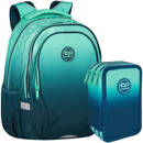 Zestaw CoolPack Gradient Blue Lagoon - plecak Factor X i piórnik Jumper 3