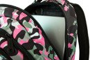 Zestaw Coolpack Camo Pink Badges - plecak Dart i piórnik Clever