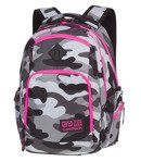 Zestaw młodzieżowy Coolpack Camo Pink Neon - plecak Break i piórnik Clever