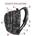 Zestaw szkolny Coolpack Verdure - plecak Combo i piórnik Clever